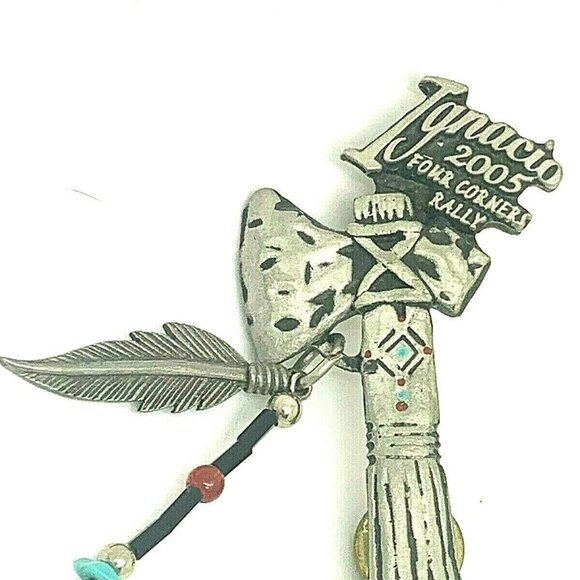 Ignacio Colorado 2005 Four Corners Bike Rally Silver Motorcycle Hat Vest… - Picture 1 of 7
